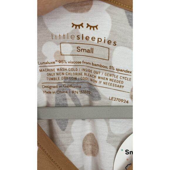 Little Sleepies Daisy Daydreams Pajama Shirt And Pant Set Womens Size Small New - Picture 5 of 12